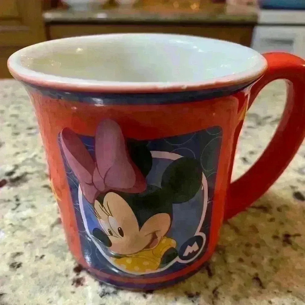 Mickey and Minnie Red 3-D Coffee Mug